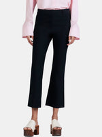 Crosby Cropped Flare Trouser - Periwinkle 