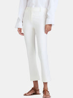 Crosby Cropped Flare Trouser - Periwinkle 