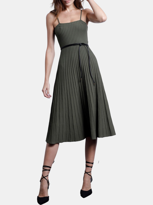 Fern Midi Knit Dress - Periwinkle 