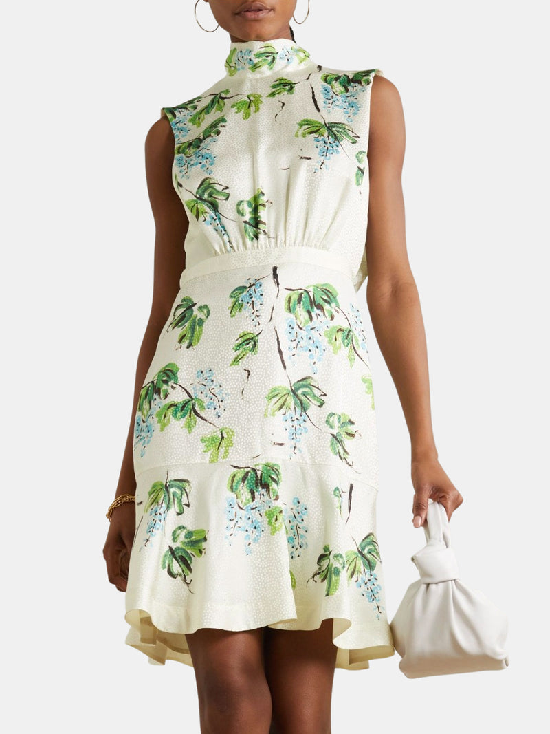 Fleur Short Dress - Periwinkle 