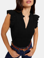 Habiba Fancy Tank - Periwinkle 