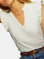 Habiba Fancy Tank - Periwinkle 