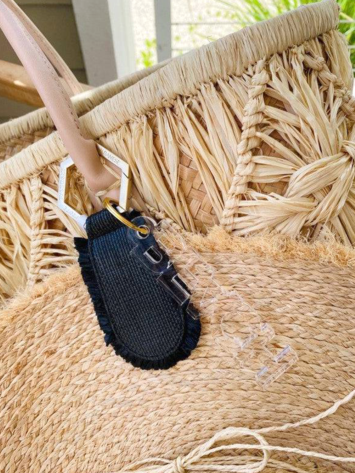 The Raffia Hat Holder