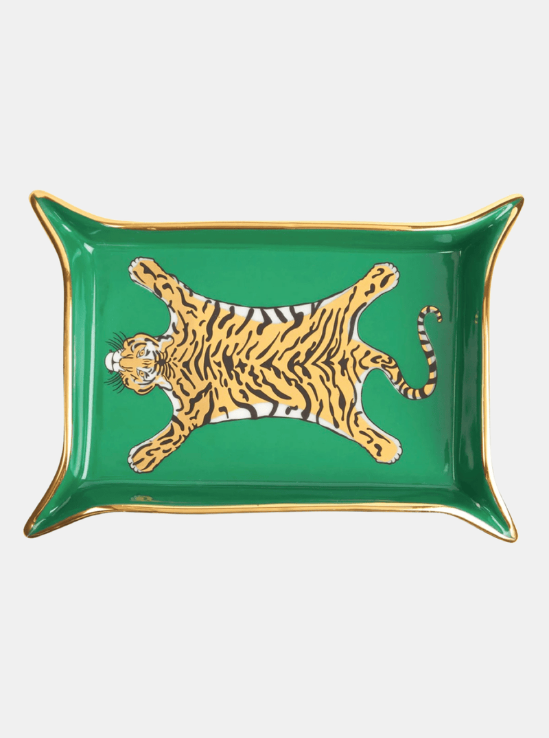 Tiger Valet Tray - Periwinkle 