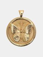 Jw Small Pendant Coin - Periwinkle 