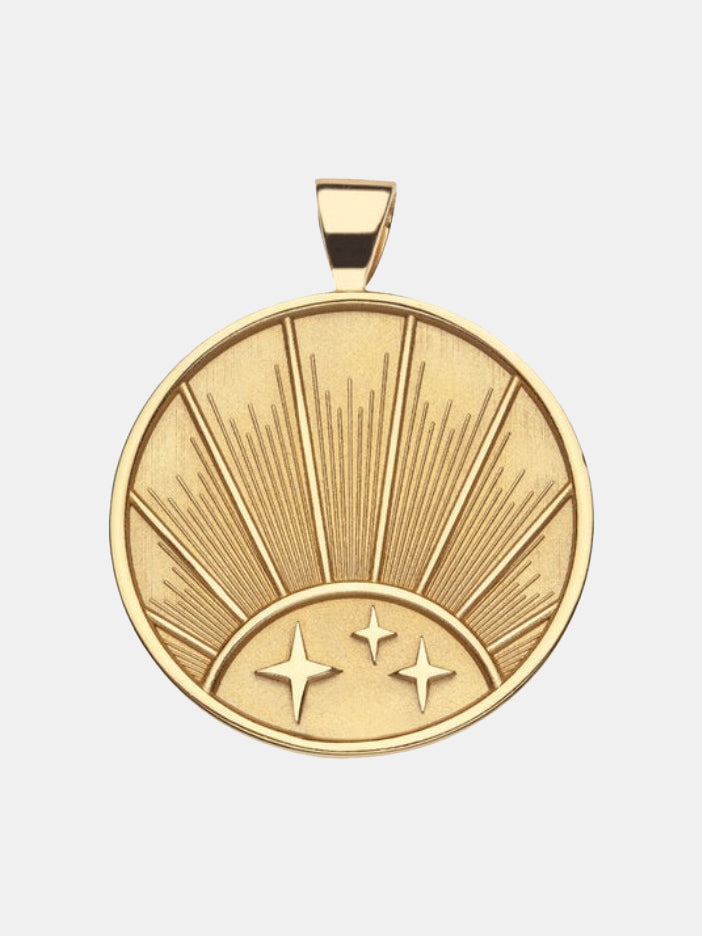 Jw Small Pendant Coin - Periwinkle 