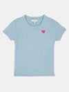 Kali Tee Imperfect Heart - Periwinkle 