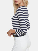 Lucille Boatneck Shirt Stripe