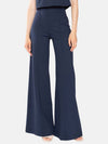 Ponte Knit Wide Leg Pant