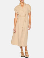 Fia Belted Dress - Periwinkle 