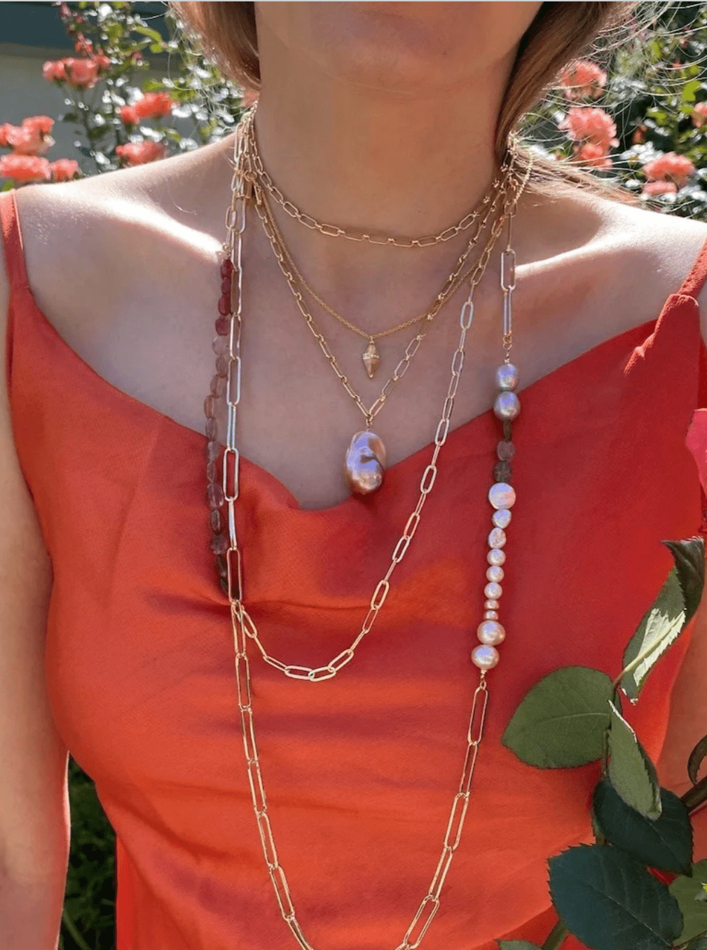 Napa Necklace - Periwinkle 