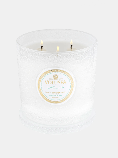 Laguna 30oz Luxe Candle - Periwinkle 